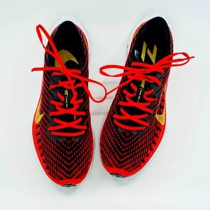 NIKE Zoom Pegasus Turbo 2 Running Shoe Red Gold
